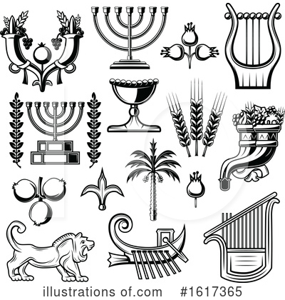 Hanukkah Clipart #1617365 by Vector Tradition SM
