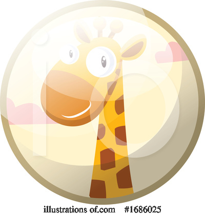Giraffe Clipart #1686025 by Morphart Creations