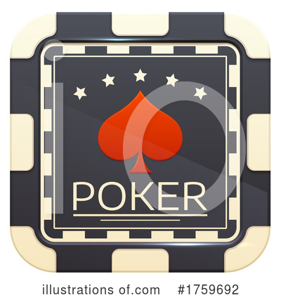 Poker Clipart #1759692 by Vector Tradition SM