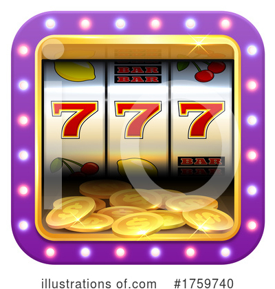 Gambling Clipart #1759740 by Vector Tradition SM