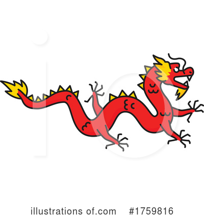 Dragon Clipart #1759816 by Vector Tradition SM