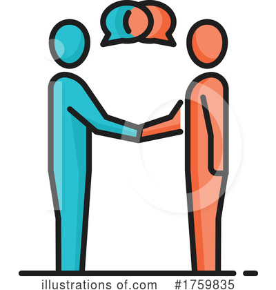 Handshake Clipart #1759835 by Vector Tradition SM
