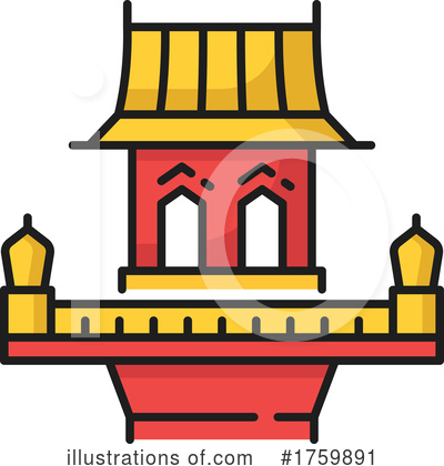 Temple Clipart #1759891 by Vector Tradition SM