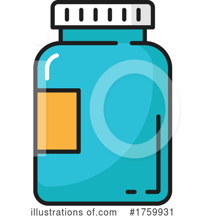 Pills Clipart #1759931 by Vector Tradition SM