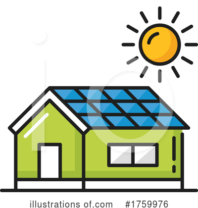 Solar Panel Clipart #1759976 by Vector Tradition SM