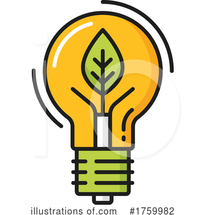Light Bulb Clipart #1759982 by Vector Tradition SM