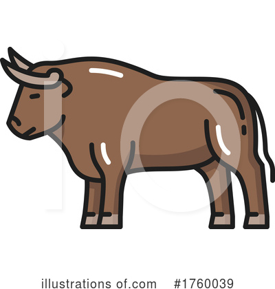 Cow Clipart #1760039 by Vector Tradition SM