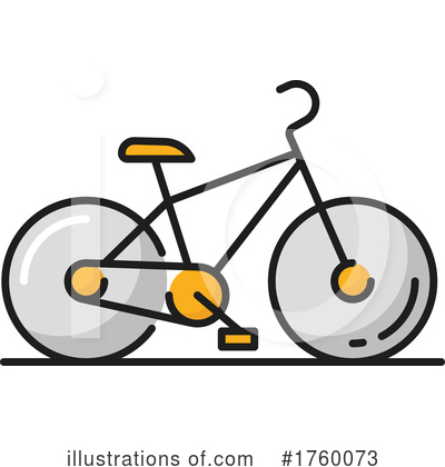 Bike Clipart #1760073 by Vector Tradition SM