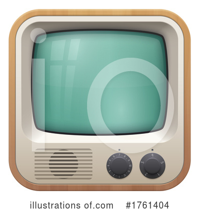 Tv Clipart #1761404 by Vector Tradition SM