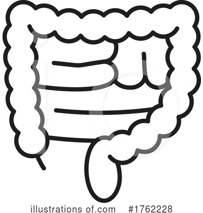 Intestines Clipart #1762228 by Vector Tradition SM