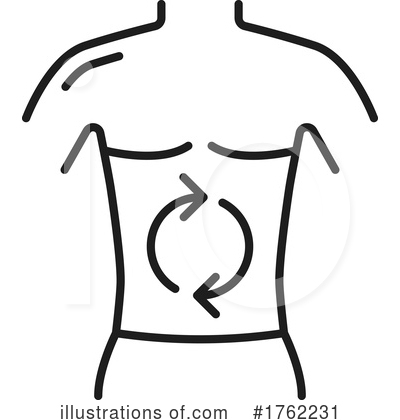 Stomach Clipart #1762231 by Vector Tradition SM