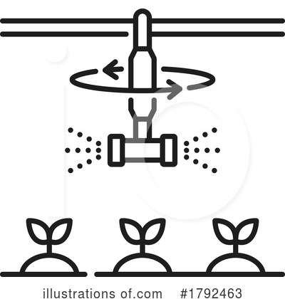 Sprinklers Clipart #1792463 by Vector Tradition SM