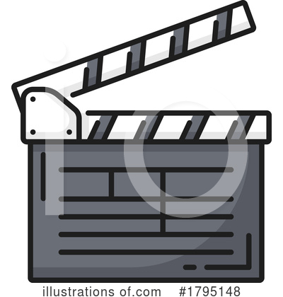 Filming Clipart #1795148 by Vector Tradition SM