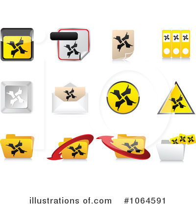 Royalty-Free (RF) Icons Clipart Illustration by Andrei Marincas - Stock Sample #1064591