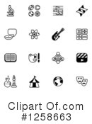 Icons Clipart #1258663 by AtStockIllustration