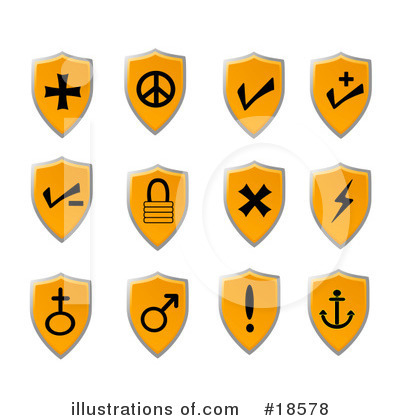 Royalty-Free (RF) Icons Clipart Illustration by Rasmussen Images - Stock Sample #18578