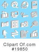 Icons Clipart #19850 by AtStockIllustration