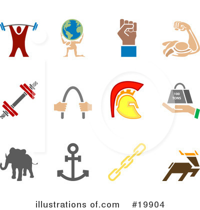 Chain Clipart #19904 by AtStockIllustration