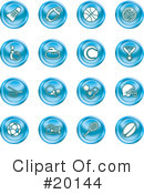 Icons Clipart #20144 by AtStockIllustration