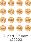 Icons Clipart #20203 by AtStockIllustration