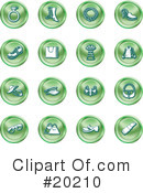 Icons Clipart #20210 by AtStockIllustration