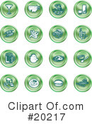 Icons Clipart #20217 by AtStockIllustration
