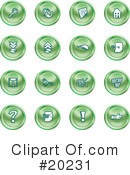 Icons Clipart #20231 by AtStockIllustration