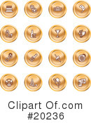 Icons Clipart #20236 by AtStockIllustration