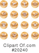Icons Clipart #20240 by AtStockIllustration