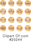 Icons Clipart #20244 by AtStockIllustration