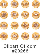 Icons Clipart #20266 by AtStockIllustration