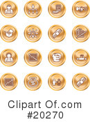 Icons Clipart #20270 by AtStockIllustration