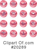 Icons Clipart #20289 by AtStockIllustration