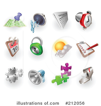 Time Clipart #212056 by AtStockIllustration