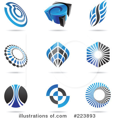 Royalty-Free (RF) Icons Clipart Illustration by cidepix - Stock Sample #223893