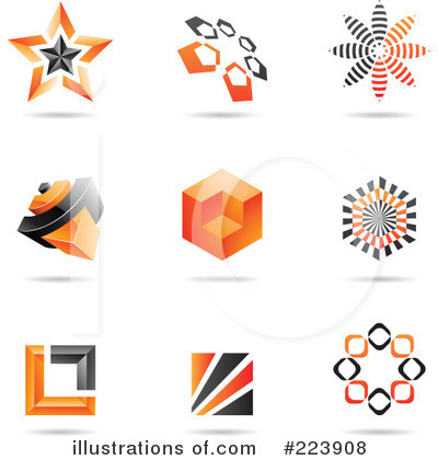 Royalty-Free (RF) Icons Clipart Illustration by cidepix - Stock Sample #223908