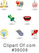 Icons Clipart #36009 by AtStockIllustration