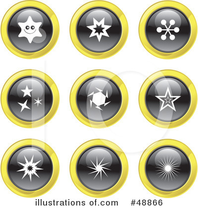Royalty-Free (RF) Icons Clipart Illustration by Prawny - Stock Sample #48866