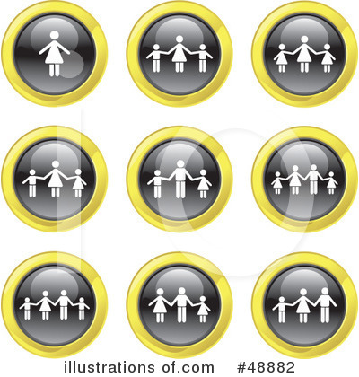 Royalty-Free (RF) Icons Clipart Illustration by Prawny - Stock Sample #48882