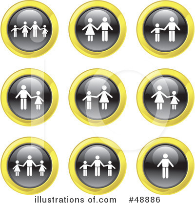 Royalty-Free (RF) Icons Clipart Illustration by Prawny - Stock Sample #48886
