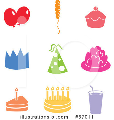 Royalty-Free (RF) Icons Clipart Illustration by Prawny - Stock Sample #67011