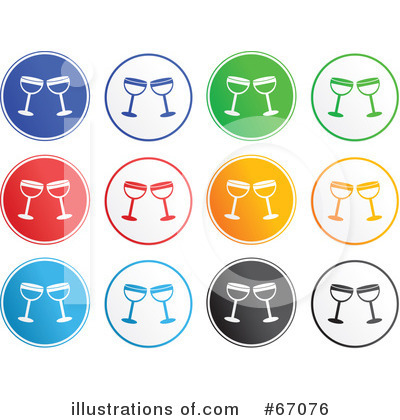 Royalty-Free (RF) Icons Clipart Illustration by Prawny - Stock Sample #67076