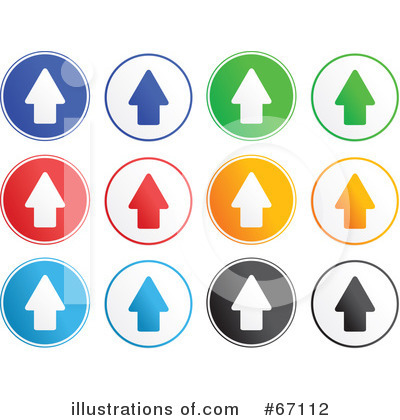 Royalty-Free (RF) Icons Clipart Illustration by Prawny - Stock Sample #67112