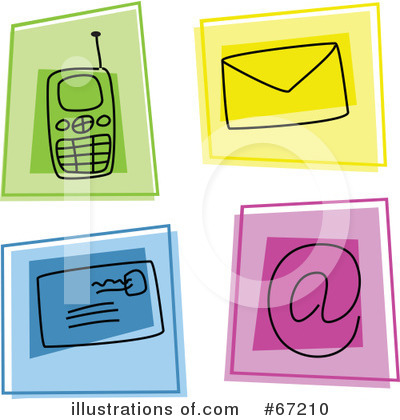 Royalty-Free (RF) Icons Clipart Illustration by Prawny - Stock Sample #67210