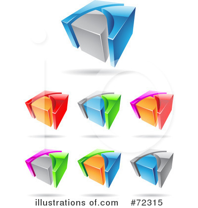 Royalty-Free (RF) Icons Clipart Illustration by cidepix - Stock Sample #72315