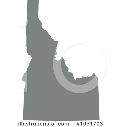 Royalty-Free (RF) Idaho Clipart Illustration by Jamers - Stock Sample #1051703