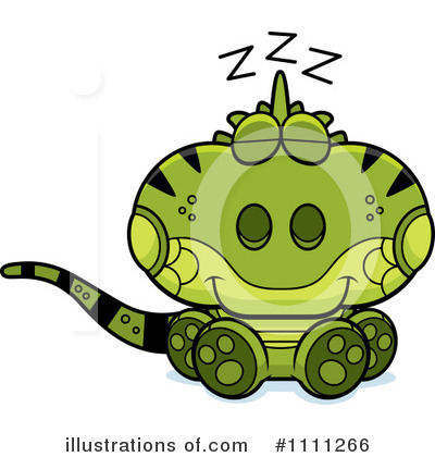 Royalty-Free (RF) Iguana Clipart Illustration by Cory Thoman - Stock Sample #1111266