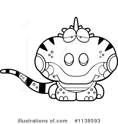 Royalty-Free (RF) Iguana Clipart Illustration by Cory Thoman - Stock Sample #1138593