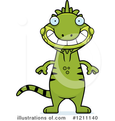 Iguana Clipart #1211140 by Cory Thoman