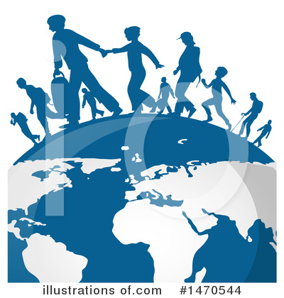 Immigration Clipart #1470544 by Domenico Condello